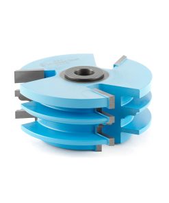 934 Carbide Tipped 3-Wing Reversible Stile & Rail Ogee 1/8 Radius x 3-1/2 Dia x 1-1/2 x 1/2 & 3/4 Bore