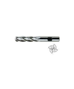 YG1-44297 - 1/4 x 3/8 x 1-1/4 x 3-1/16 - 4 Flute Long Length Ball Nose 8% Cobalt