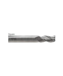 YG1-E5G95008 - 1/8 x 1/8 x 1/4 x 1-1/2 - Alu-Power Hpc 3 Flute 37 Degree Helix End Mill