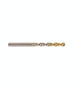 YG1-DLGP506135 - 13.5 x 108 x 160 - Hss(M35) Jobber, Worm Pattern Type Straight Shank Gold-P Drill For Deep Holes