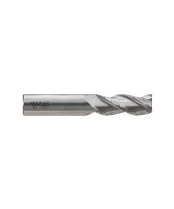 YG1-E5I36032 - 1/2 x 1/2 x 1-1/4 x 3 - Alu-Power Hpc 3 Flute 37Deg. Helix Chip Breaker E/M