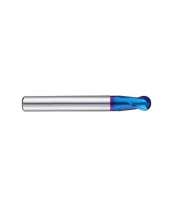 YG1-G8A28006 - 0.6 x 0.9 x 4 x 40 R.3 - 2 Flute Short Ball Nose X-5070 End Mill