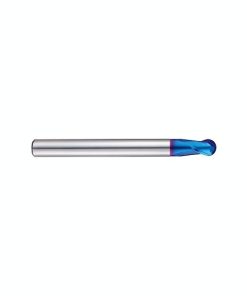 YG1-G8A43002 - 1/32 x 1/4 x 1/32 x 2 - 2 Flute Se Stub Cut Ball Nose Extended Neck X-5070 Power Carbide End Mill