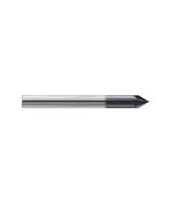 YG1-E5I55008 - 0 x 1/8 x .108 x 1-1/2(60˚) - Ygbasix 4 Flutes  0Deg. Helix Chamfer Mill(60˚)