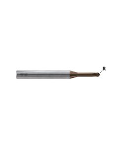 YG1-HPI91001 - .1 x 4 x 0.07(0.2) x 45 - X1-Eh 2 Flute 30Deg. Helix Rib Ball E/M