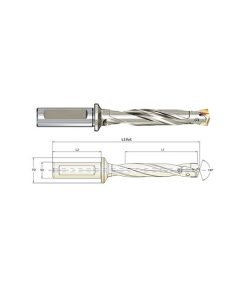 YG1-ZD13508063 - 13.5 x 5/8 x 7-1/8 x 8D - I-One Drill Holder S12