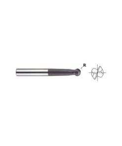 YG1-GM096008 - 1/8 x 1/4 x .100 x 1-1/4 x 3-1/4 - X-Power Pro 2 Flute Long Length Ball Nose Sphere Type