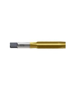 YG1-T8217093 - M1.6 x 0.35 D3 44.0L - 2 Flute Hss Spiral Pointed Plug Style Tin Coated Tap For General Purpose - Metric