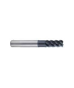 YG1-UGMH06008 - 1/8 x 1/8 x 5/32 x 3/8 x 3 - Titanox-Power 5 Flute Square Extended Neck End Mill
