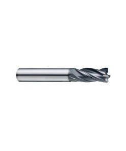YG1-EMD40200 - R.8 x 20.0 x 20 x 38 x 104 - V7 Mill Steel 4 Flute Regular Length Corner Radius Plain Shank Carbide End Mill