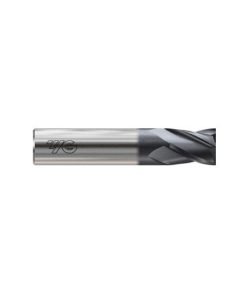 YG1-E5H83001 - 1/64 x 1/8 x .046 x 1-1/2 - Ygbasix Carbide 4 Flutes  30Deg. Helix Stub Length E/M Uncoated