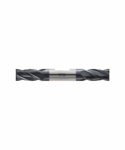 YG1-E5H90008 - 1/8 x 3/8 x 3/8 x 3 - Ygbasix Carbide 4 Flutes  30Deg. Helix Regular Length Double E/M Uncoated
