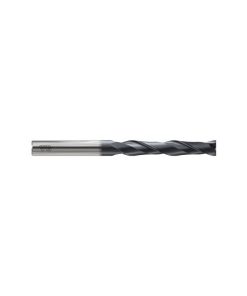 YG1-E5H93008 - 1/8 x 1/8 x 1 x 3 - Ygbasix Carbide 2 Flutes 30Deg. Helix Ex-Long Length E/M Uncoated