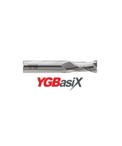 YG1-E5H85001 - 1/64 x 1/8 x 3/64 x 1-1/2 - Ygbasix Carbide 2 Flutes 30Deg. Helix Regular Length E/M Uncoated