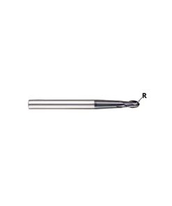 YG1-GM902010 - 1.0(R.5) x 6 x 2 x 4 x 23 x 60 N2 1° 30' - X-Power Pro 2 Flute Ball Nose With Taper Neck End Mill
