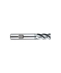 YG1-GYG65008 - 1/8 x 3/8 x 3/8 x 2-5/16 - Only One Pm60 4 Flutes 30 Degree Helix Center Cut Regular Length End Mill