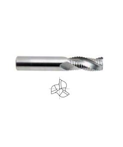 YG1-44016 - 1/4 x 1/4 x 3/4 x 2-1/2 - 3 Flute 30 Degree Helix Roughing Alu-Power Carbide End Mill