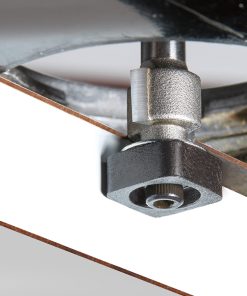 47147 Carbide Tipped Laminate Trimmer with Euro™ Square Bearing 1/2 Dia x 19/64 x 1/4 Inch Shank Router Bit