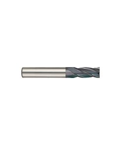 YG1-UGMF89015 - 15/64 x 1/4 x 3/4 x 2-1/2 - 4 Flute Square 30 Degree Helix Y- Coating Carbide End Mill