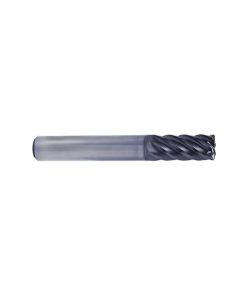 YG1-UGMG22016 - 1/4(R.015) x 1/4 x 3/4 x 2-1/2 - V7 Plus A 6 Flute 45 Degree Helix Corner Radius Plain Shank End Mill
