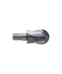 YG1-XGMF15024 - 3/8 x M6 x 3/8 x .689 - I-Smart Modular Head 2 Flute Ball Nose