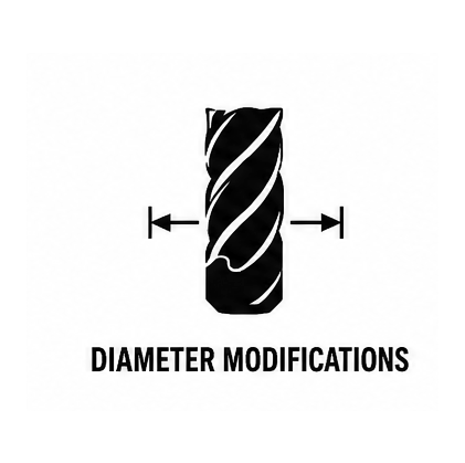 diameter modifications