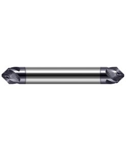Pointed & Flat End - Helical Flutes - Double-Ended