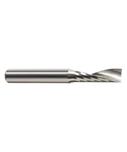 End Mills for Plastics - Square Upcut - Single Flute