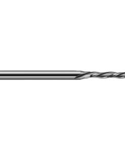 End Mills for Plastics - Finishers - Square Downcut - 3 Flute - Slow Helix