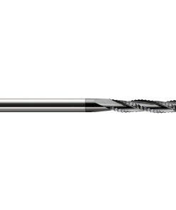 End Mills for Plastics - Roughers - Square Upcut - 3 Flute - Slow Helix