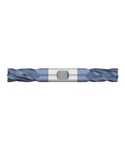 Carbide - 4 Flute - Square - 30° Helix - Double-Ended