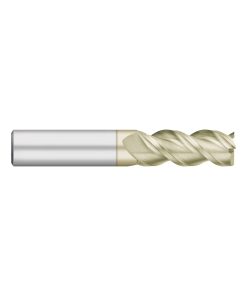 Carbide - Aluminum - 3 Flute - Square - 45° Helix - Metric