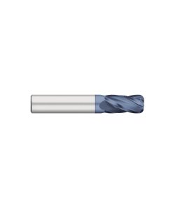 Carbide - 4 Flute - Corner Radius - 30° Helix