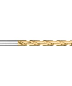 High Speed Steel - Jobber Length - 118° Point - Bright Finish & TiN Coated
