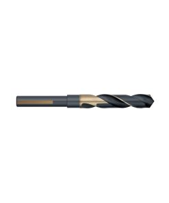 High Speed Steel - Silver & Deming - 118° Split Point - 3 Flats - B & G Oxide Finish