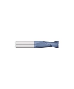 Carbide - 2 Flute - Square - 30° Helix - NC Tolerance