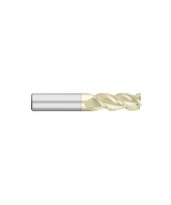 Carbide - Aluminum - 3 Flute - Square - 45° Helix - Chipbreaker