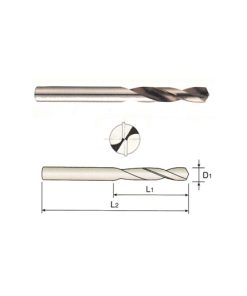 YG1-D1115201 - A x 1-5/16 x 2-7/16 - Hss(M2) Screw Machine Drill