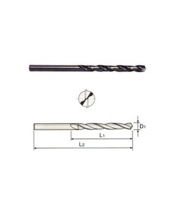 YG1-D1631005 - 5/64 x 1 x 6 - Hss 6" Aircraft Extension Drill 135 Degree Split Point Steam Homo