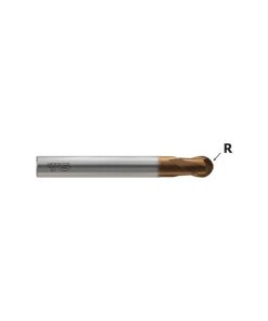 YG1-HPK48004 - 1/16 x 1/4 x 1/16(1/8) x 2 - X1-Eh 2 Flute Ball Nose End Mill