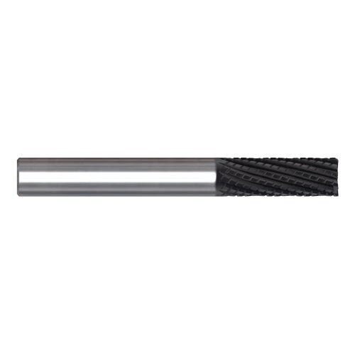 YG-1 Cfrp Router With Chip Breaker Helical Flutes No End Cut Multi Flute Cvd Diamond Coated