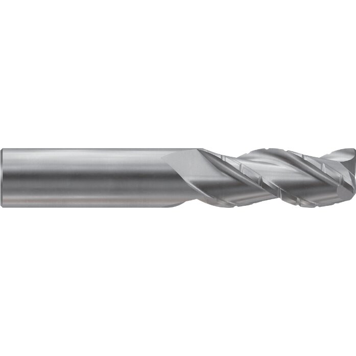 YG-1 Alu-Power Hpc 3 Flute Chip Breaker Plain Shank End Mill