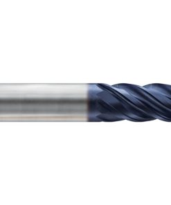 YG-1 Titanox-Power Hpc 5 Flute 38 Degree Helix Corner Radius Flat Shank End Mill