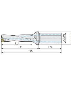 YG-1 YG Indexable — SYMX-10T308 X-Drill Holder