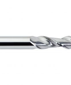M.A.Ford 77012 TuffCut AL 2 Flute Ball Nose End Mill 1x2-1/4x5x1 Shk