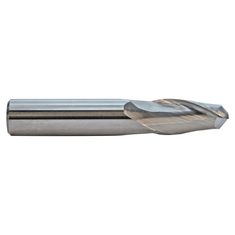 M.A.Ford 55074 TuffCut GP 2 Flute Ball Nose End Mill 3/4x1-1/2x4 TiCN