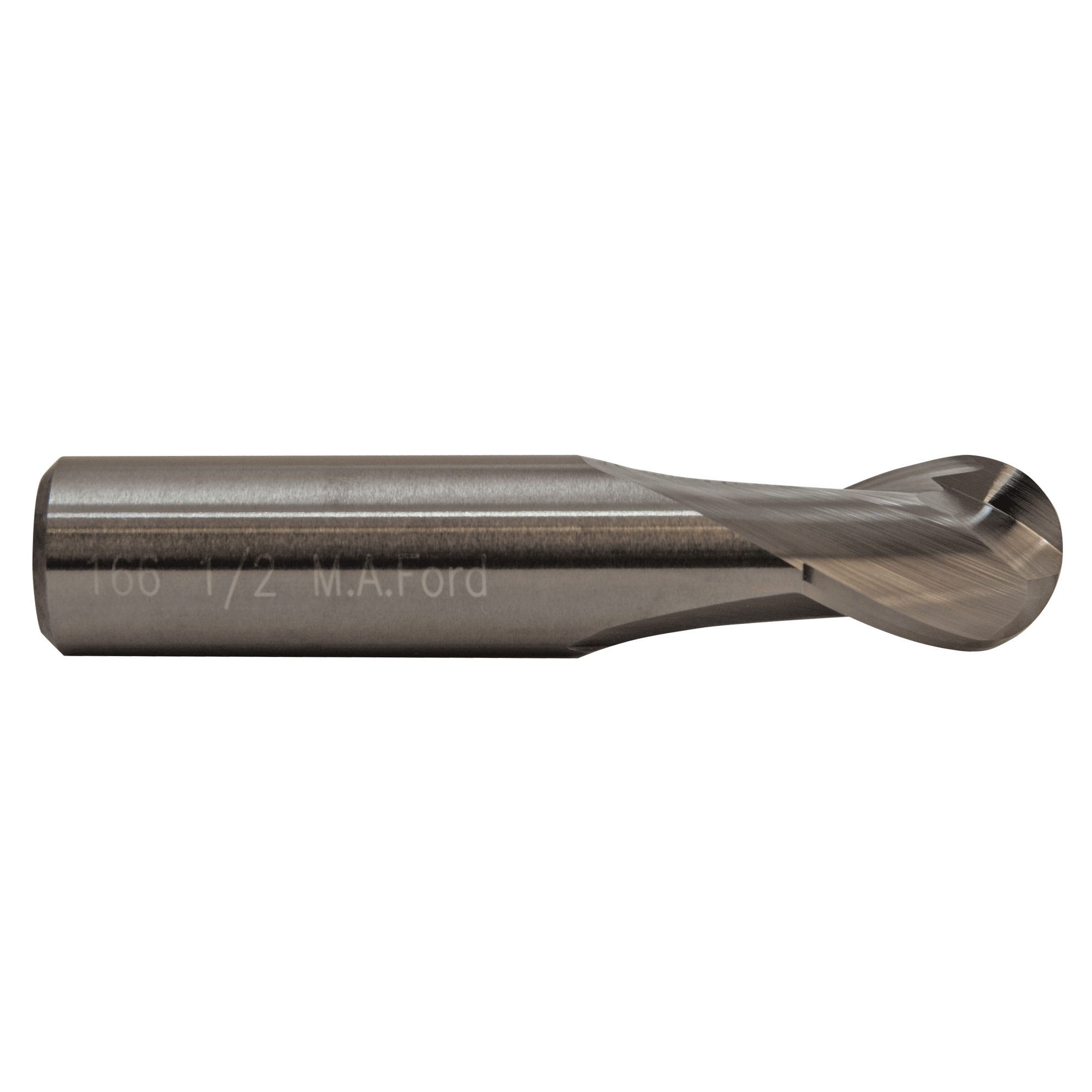 M.A.Ford 56654 TuffCut GP 2 Flute Ball Nose End Mill Stub 3/8x5/8x2 ALtima