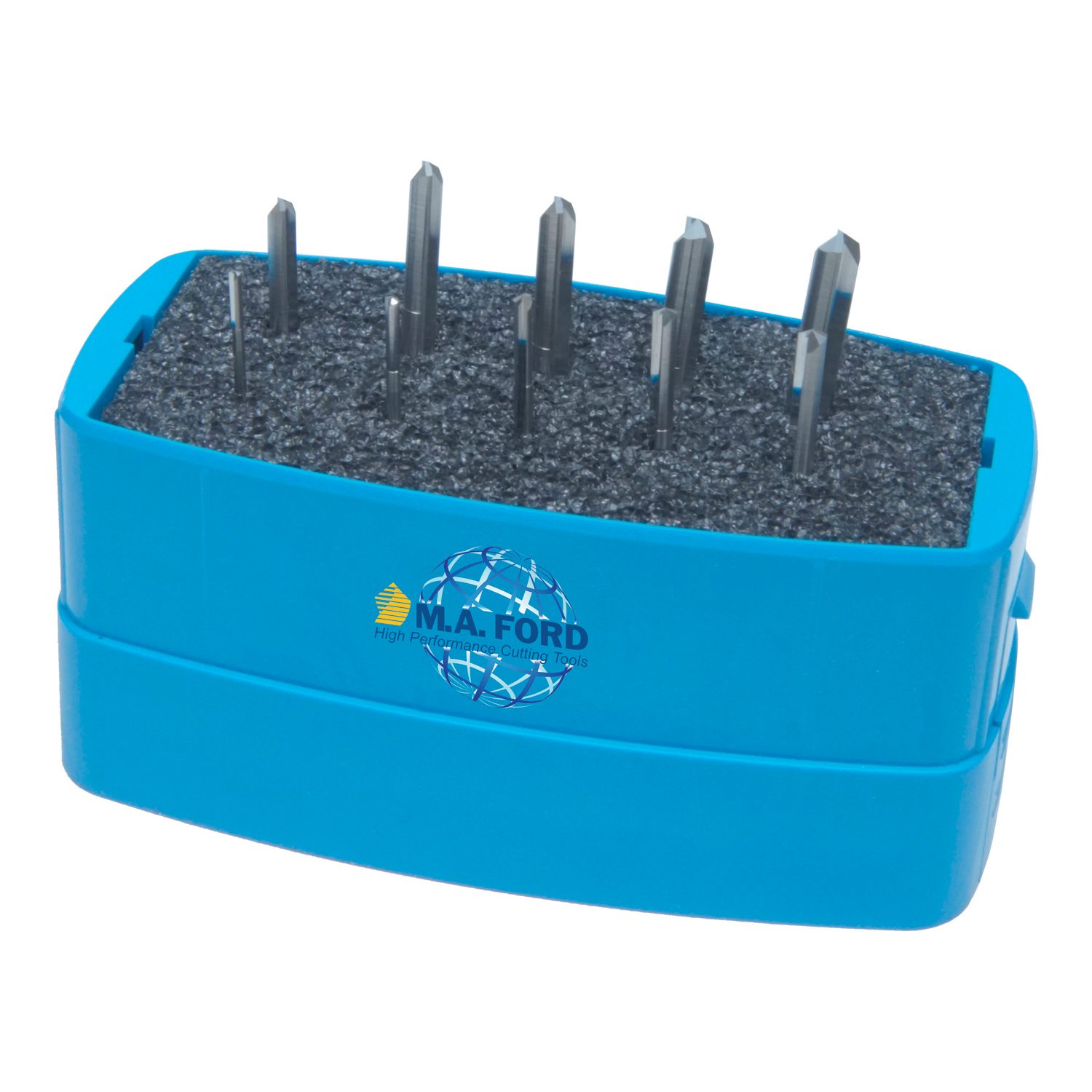 M.A.Ford 20526 Twister Hi-Roc Drill Set 3/64- 1/16- 5/64- 3/32- 7/64- 1/8- 9/64- 5/32- 11/64- 3/16