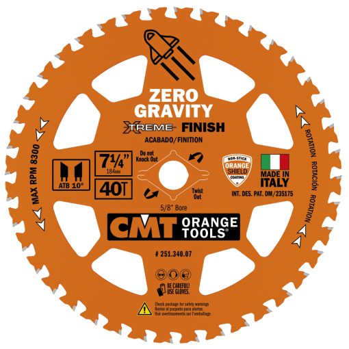 CMT 251.340.06-X10 - ZERO GRAVITY FINISHING