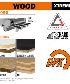 CMT 282.380.72U - Industrial panel sizing circular saw blades